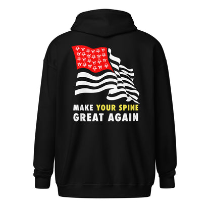 Make Your Spine Great Again ZIP-UP