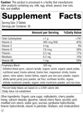 Catalyn® Chewable, 90 Tablets, Rev 17 Supplement Facts