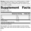Chezyn®, 90 Tablets, Rev 15 Supplement Facts