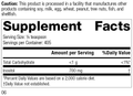 Inositol Powder, Rev 05 Supplement Facts