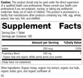 Organically Bound Minerals, 180 Tablets, Rev 05 Supplement Facts