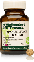 Spanish Black Radish, 80 Tablets